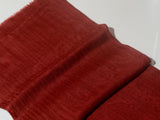 Net Weave Super Soft Cashmere Stole - Rich Burgundy