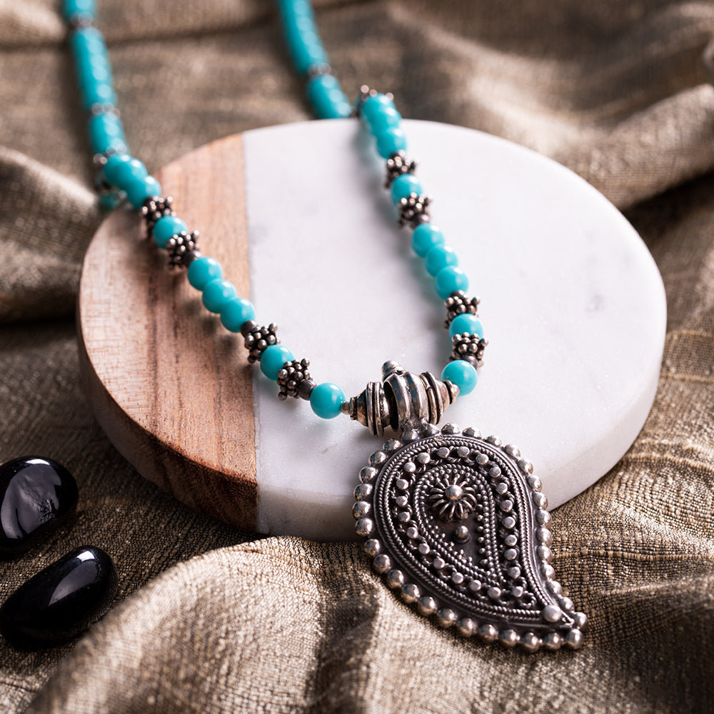 Yaffa Turquoise Necklace