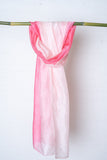 OMVAI Ombre Soft Silk Stole - Blooming Pink