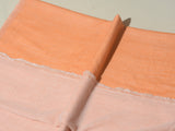 OMVAI Melon Orange - Ivory Reversible Pashmina