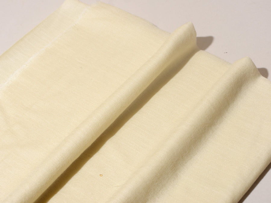 IVORY Solid Pashmina