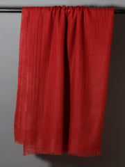 RED Solid Pashmina
