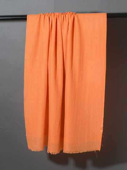 MELON ORANGE Solid Pashmina