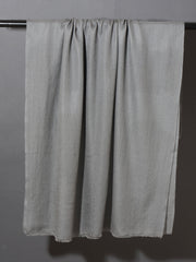 COOL GREY Solid Pashmina