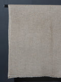 Mini Chevron Weave Super Soft Woolen Muffler -  Natural Sand