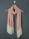 Pin Striped Weave Super Soft Woolen Muffler - Subtle Red