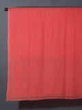 Solid Dyed Woolen Muffler -  Coral