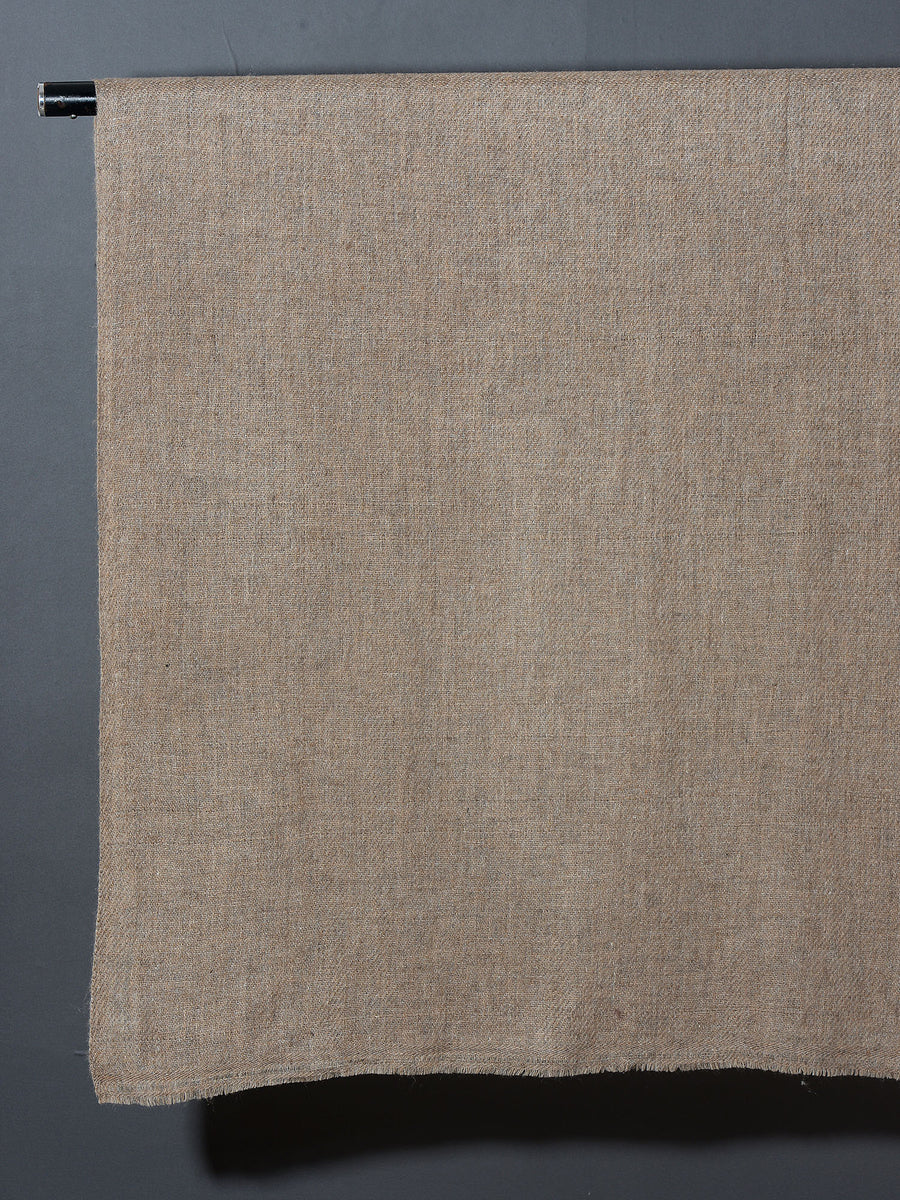 Super Soft Woolen Muffler - Natural Brown