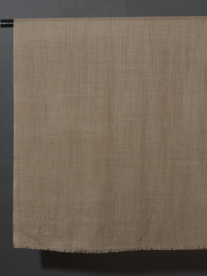 SAND SHELL Solid Pashmina