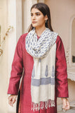 MAHNOOR- Handblock Printed Pashmina Stole - 100% Wool