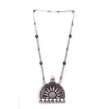 Rustic Sterling Silver Necklace