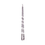 Groovy Beaded Silver Necklace