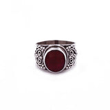 Stunning Ruby Encrusted Signet Ring