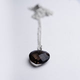 OMVAI : "HEART" Healing Pendant : Smoky Quartz