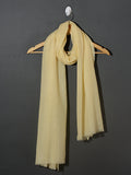 BUTTER CUP YELLOW Solid Pashmina