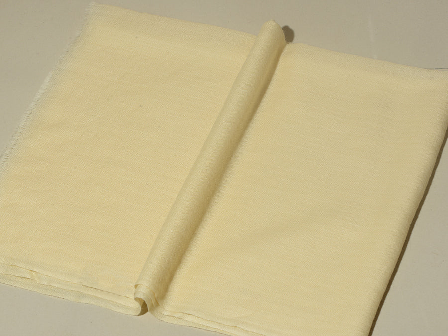 BUTTER CUP YELLOW Solid Pashmina