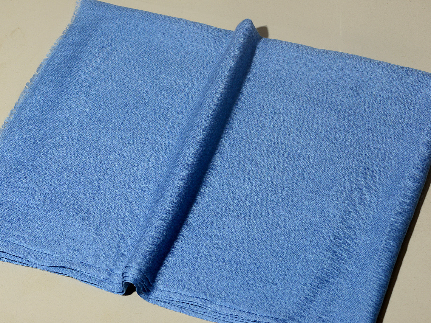 SKY BLUE  Solid Pashmina