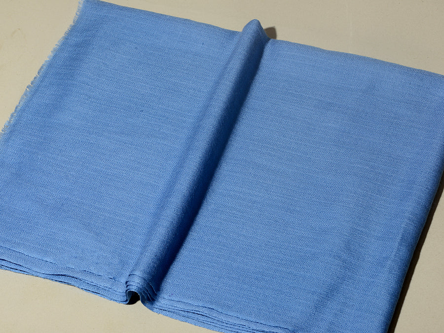 SKY BLUE  Solid Pashmina